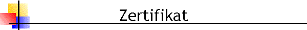Zertifikat